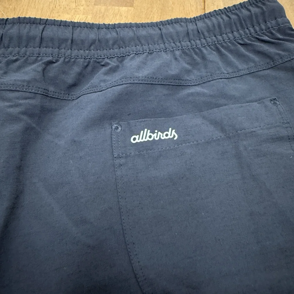 NWT allbirds Natural Run Shorts men's XXL black merino wool active nylon hike